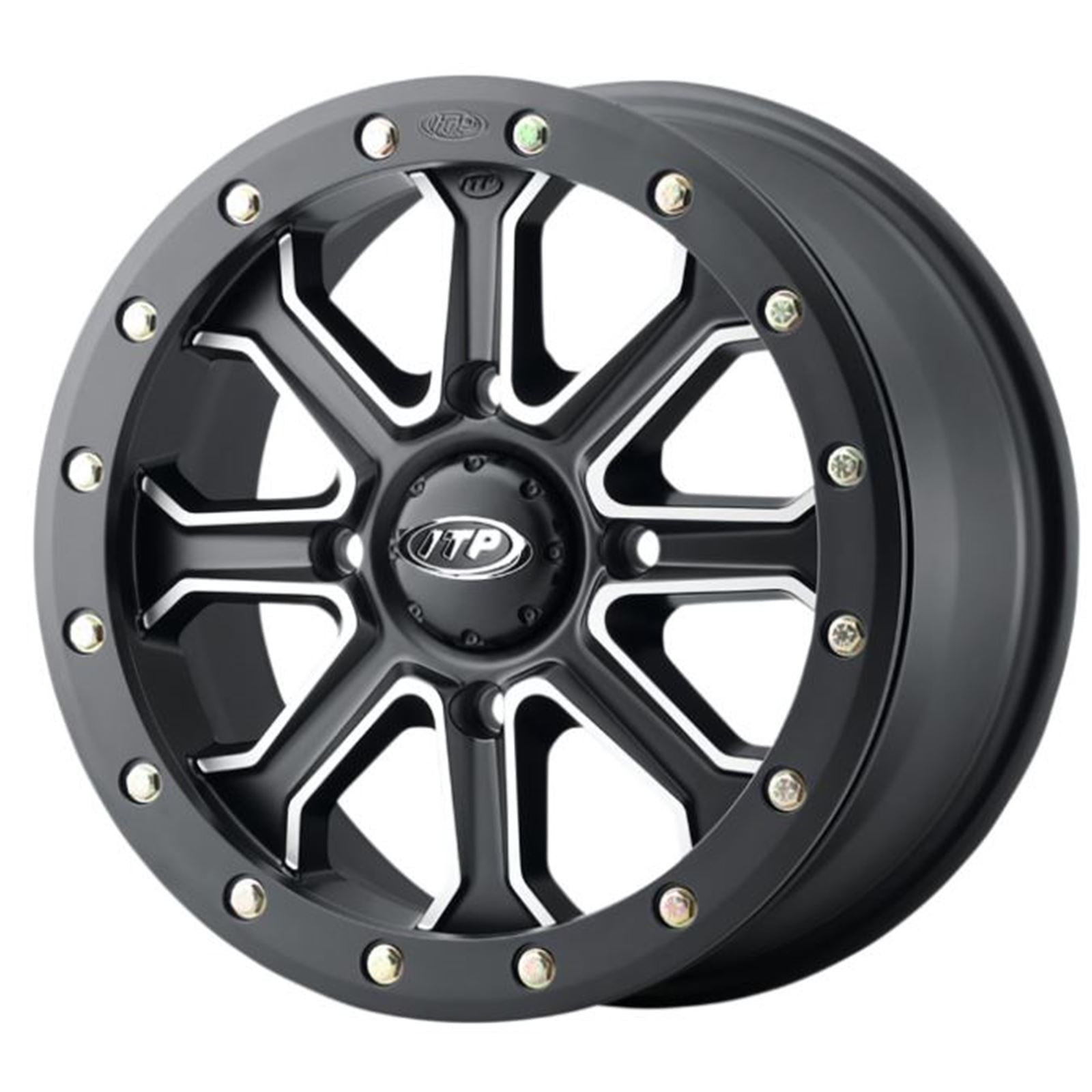 ITP Inertia Wheel - Front - Black - 15x7 - 4/137 - 6+1 1522528727B_889092