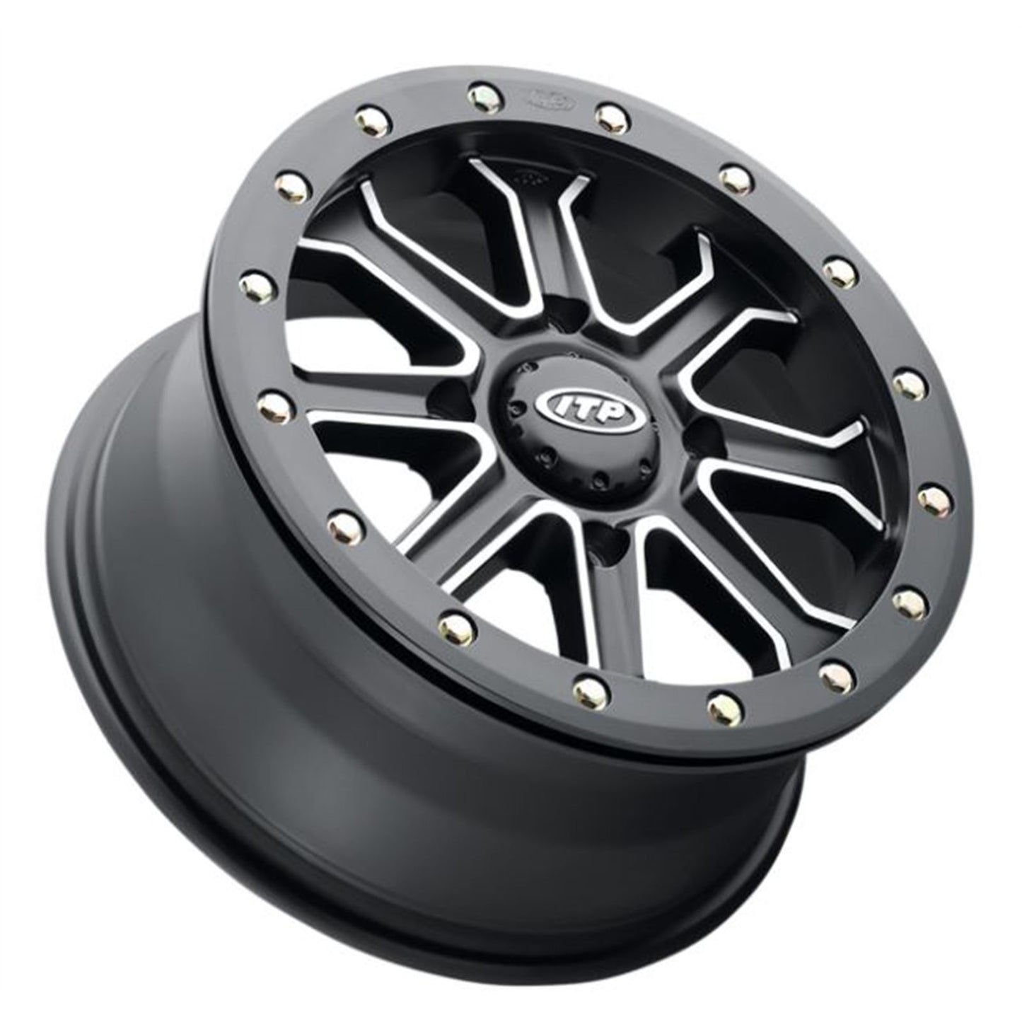 ITP Inertia Wheel - Front - Black - 15x7 - 4/137 - 6+1 1522528727B_889101