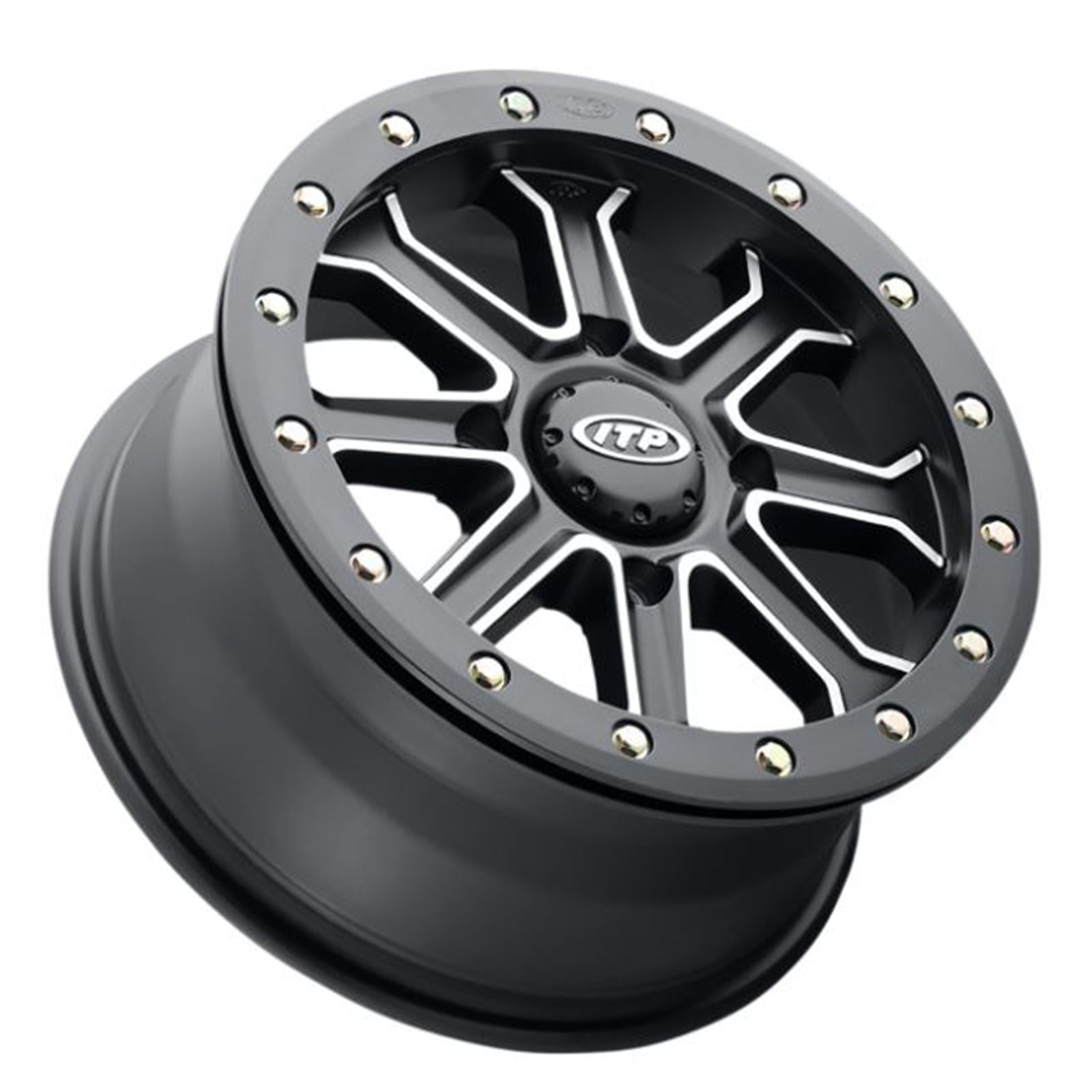 ITP Inertia Wheel - Front - Black - 15x7 - 4/137 - 6+1 1522528727B_889101