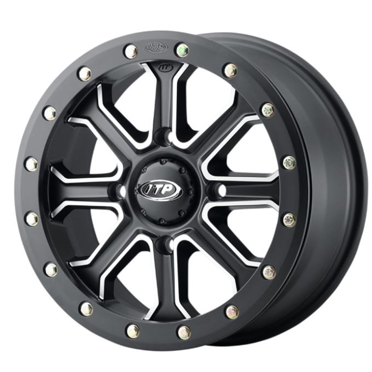 ITP Inertia Wheel - Front/Rear - Black - 15x7 - 4/137 - 5+2 1522529727B_889104