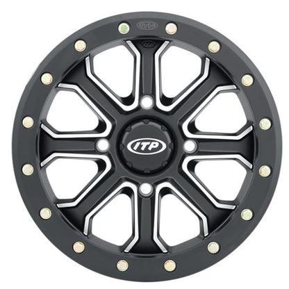 ITP Inertia Wheel - Front/Rear - Black - 15x7 - 4/137 - 5+2 1522529727B_889106