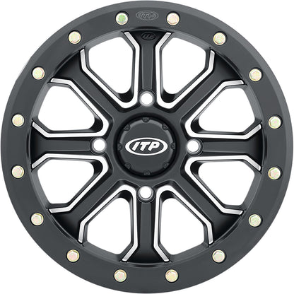 ITP Inertia Wheel - Front/Rear - Black - 15x7 - 4/137 - 5+2 1522529727B_893645