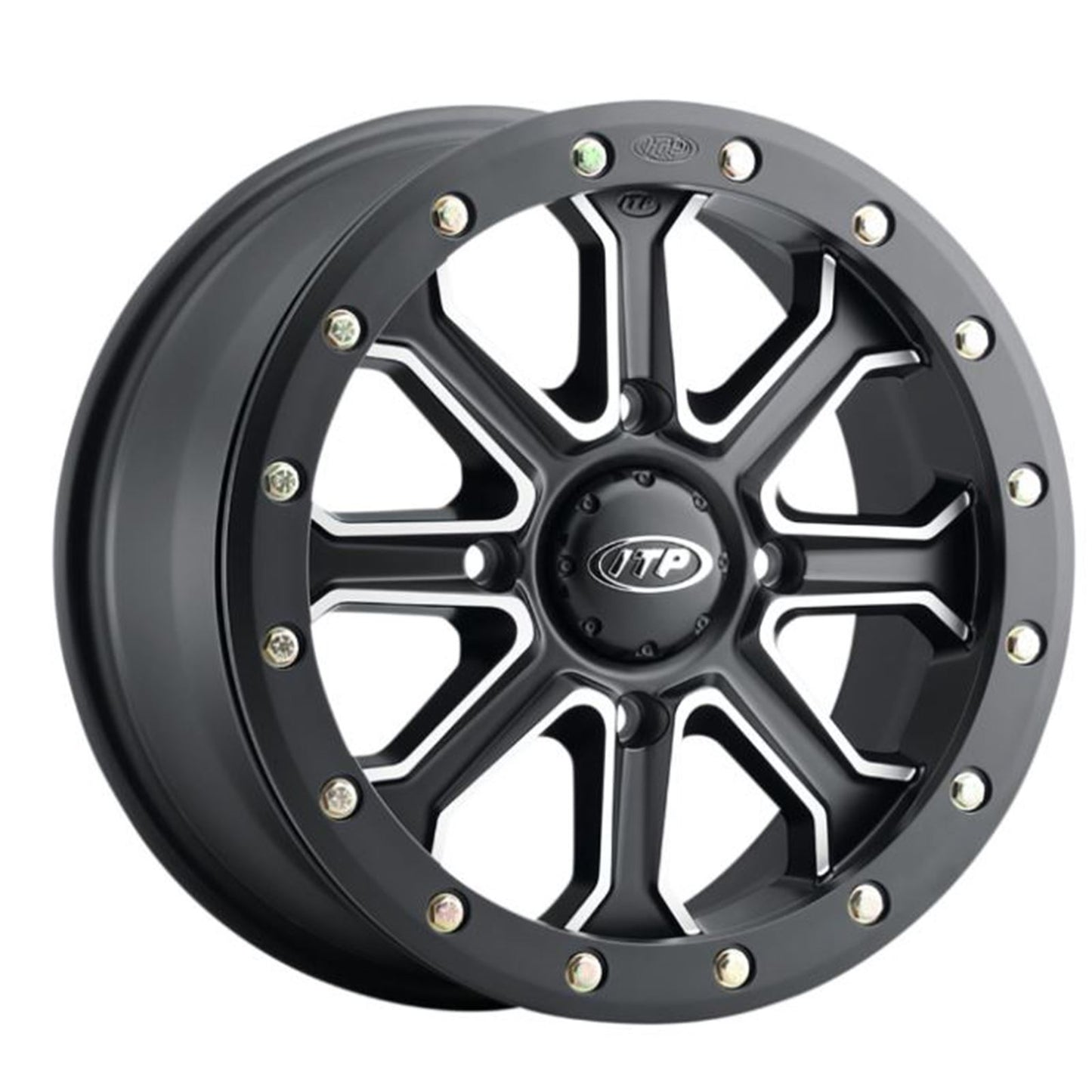 ITP Inertia Wheel - Front/Rear - Black - 15x7 - 4/156 - 5+2 1522530727B_889107