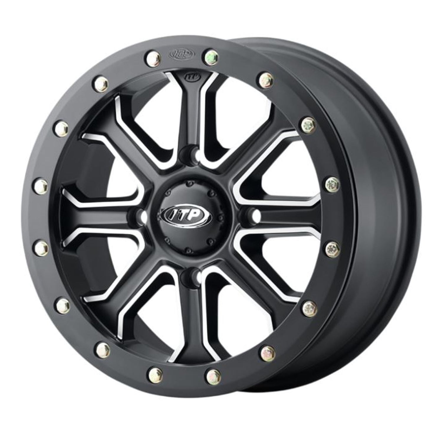 ITP Inertia Wheel - Front/Rear - Black - 15x7 - 4/156 - 5+2 1522530727B_889108