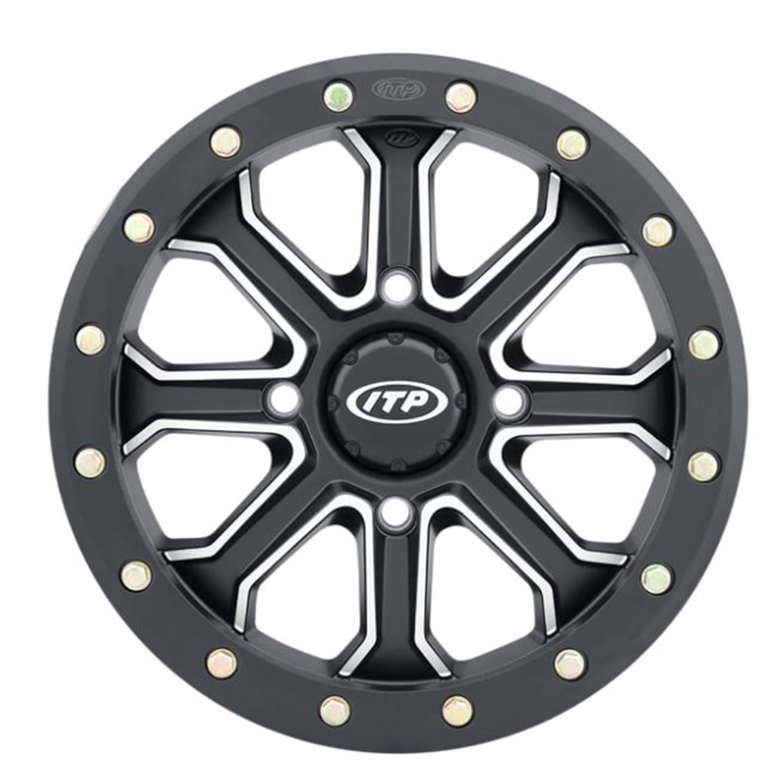 ITP Inertia Wheel - Front/Rear - Black - 15x7 - 4/156 - 5+2 1522530727B_889110