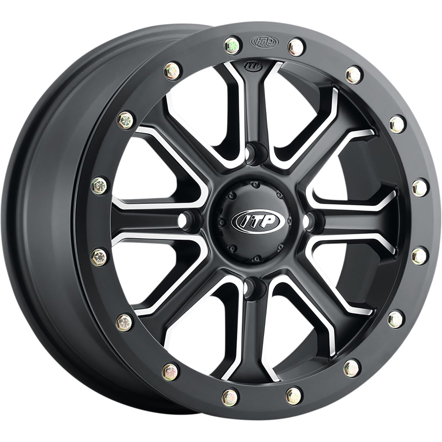 ITP Inertia Wheel - Front/Rear - Black - 15x7 - 4/156 - 5+2 1522530727B_893646