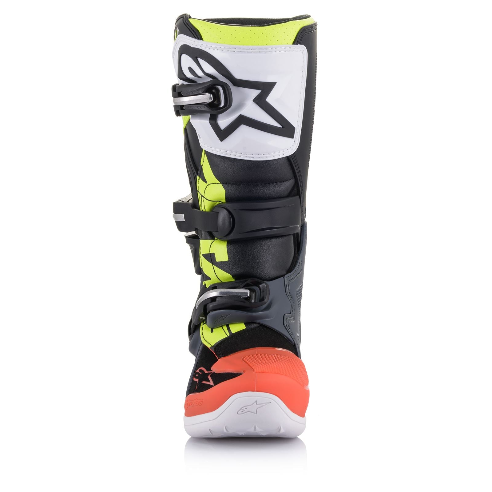 Alpinestars Tech 7S Boots - Gray/Red/Yellow_612748