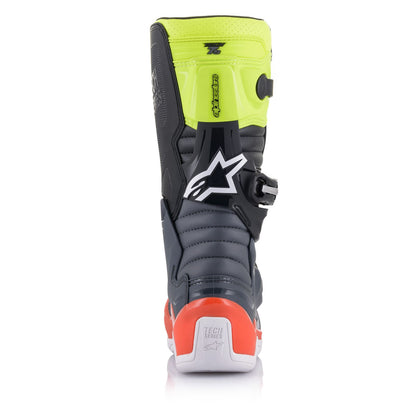 Alpinestars Tech 7S Boots - Gray/Red/Yellow_612751
