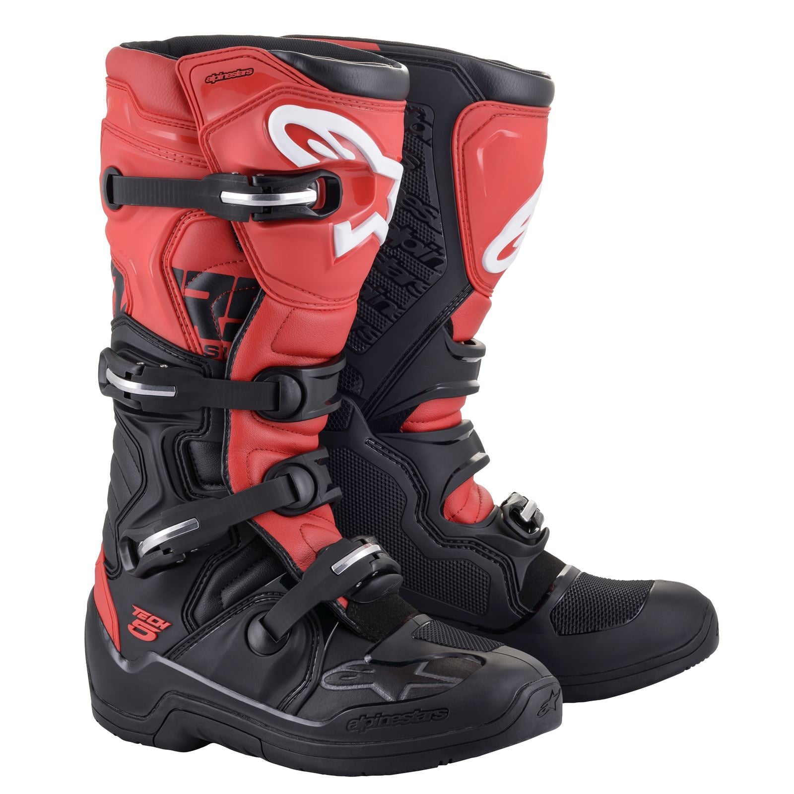 Alpinestars Tech 5 Boots - Black/Red_612908