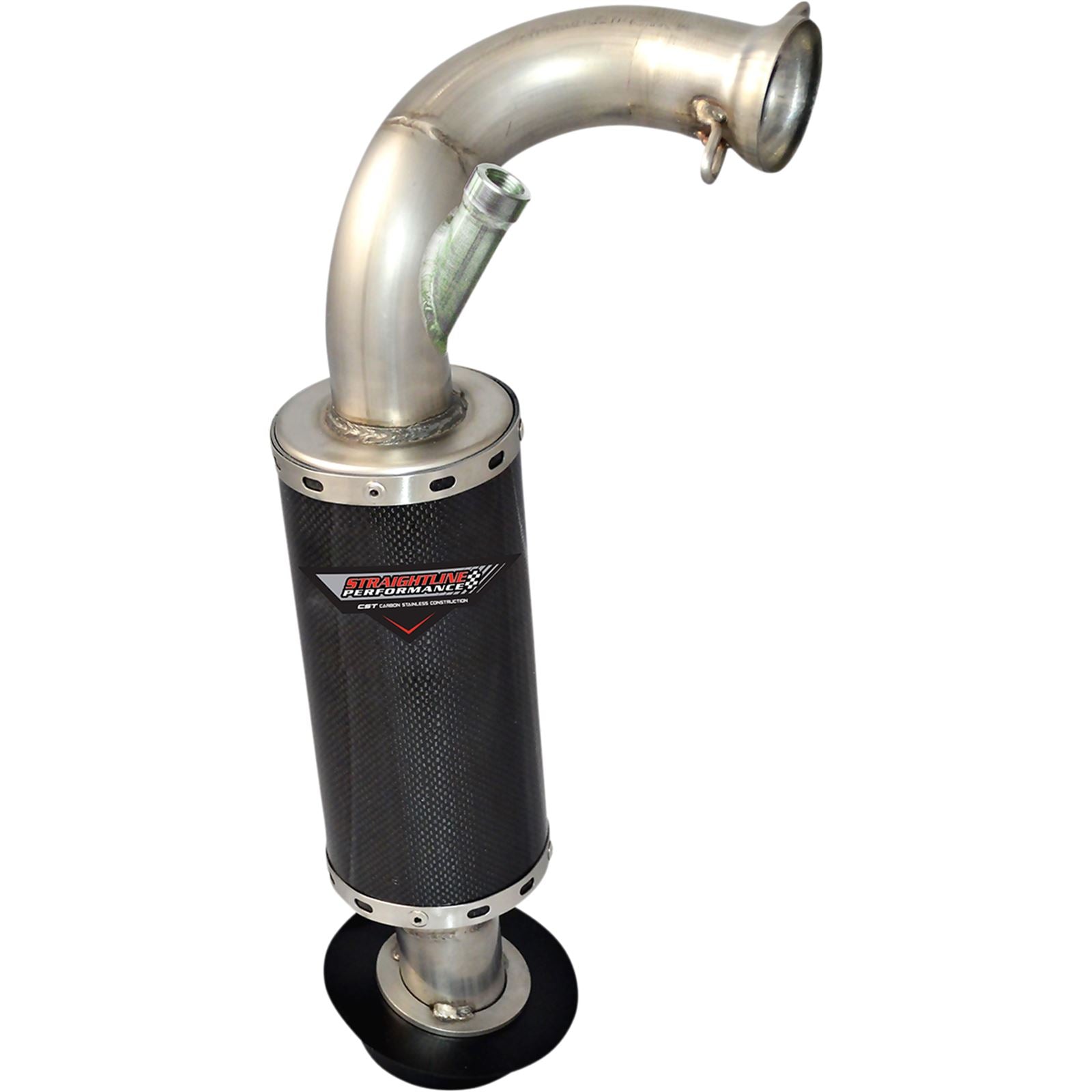 Straightline Performance Lightweight Muffler Carbon for Polaris [MPN: 132-147]_1047193