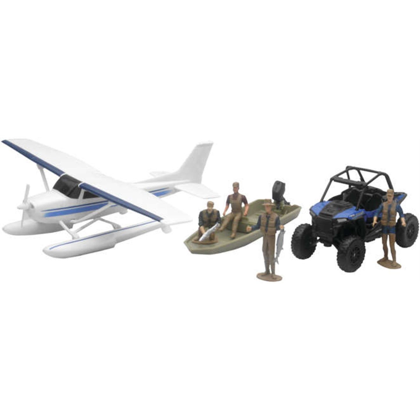 New-Ray Toys 1:32 Polaris RZR XP1000 with Float Plane Play Set SS-05716_990265