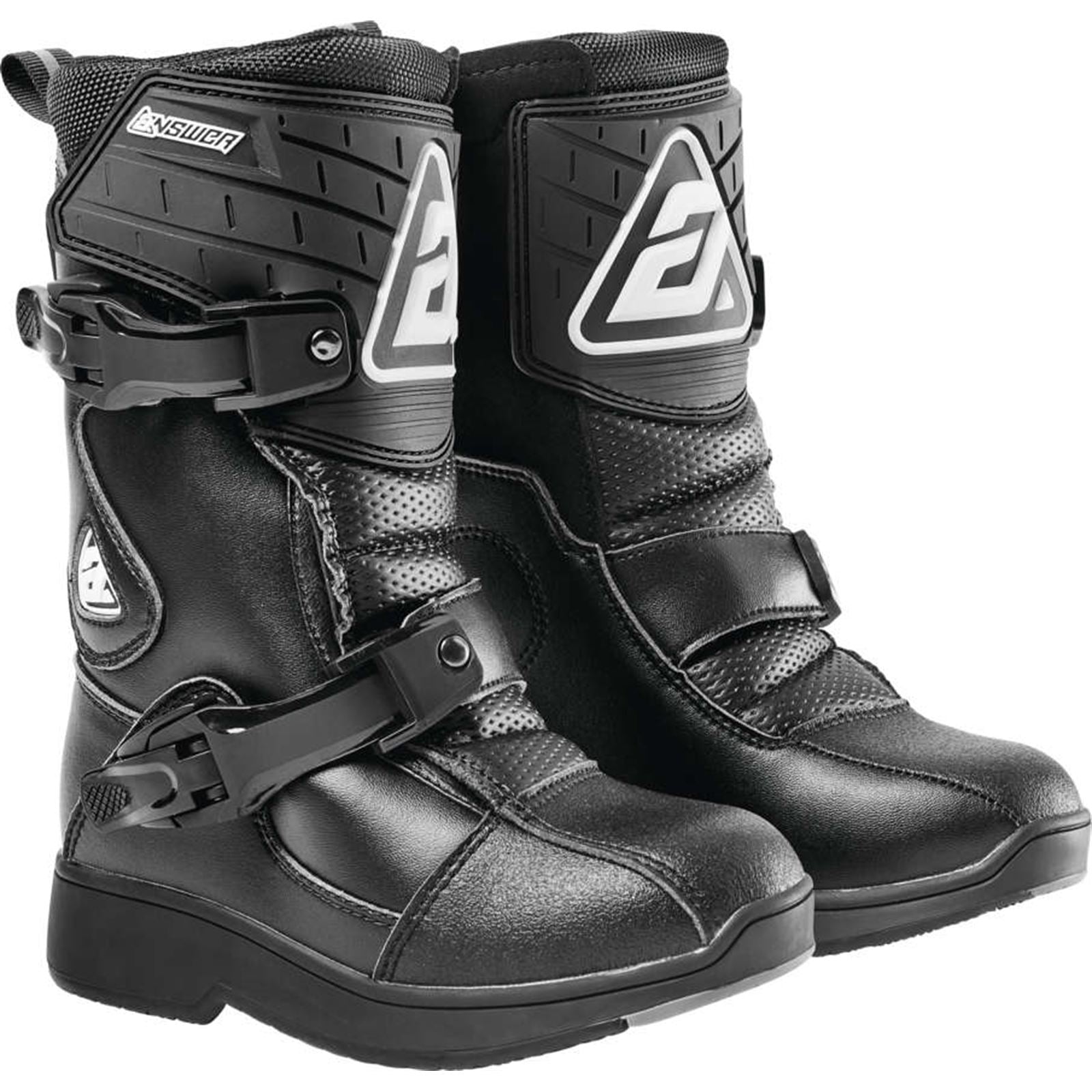 Answer Youth Pee Wee Boots - Black - Youth 13 0410-2307-0014_984831