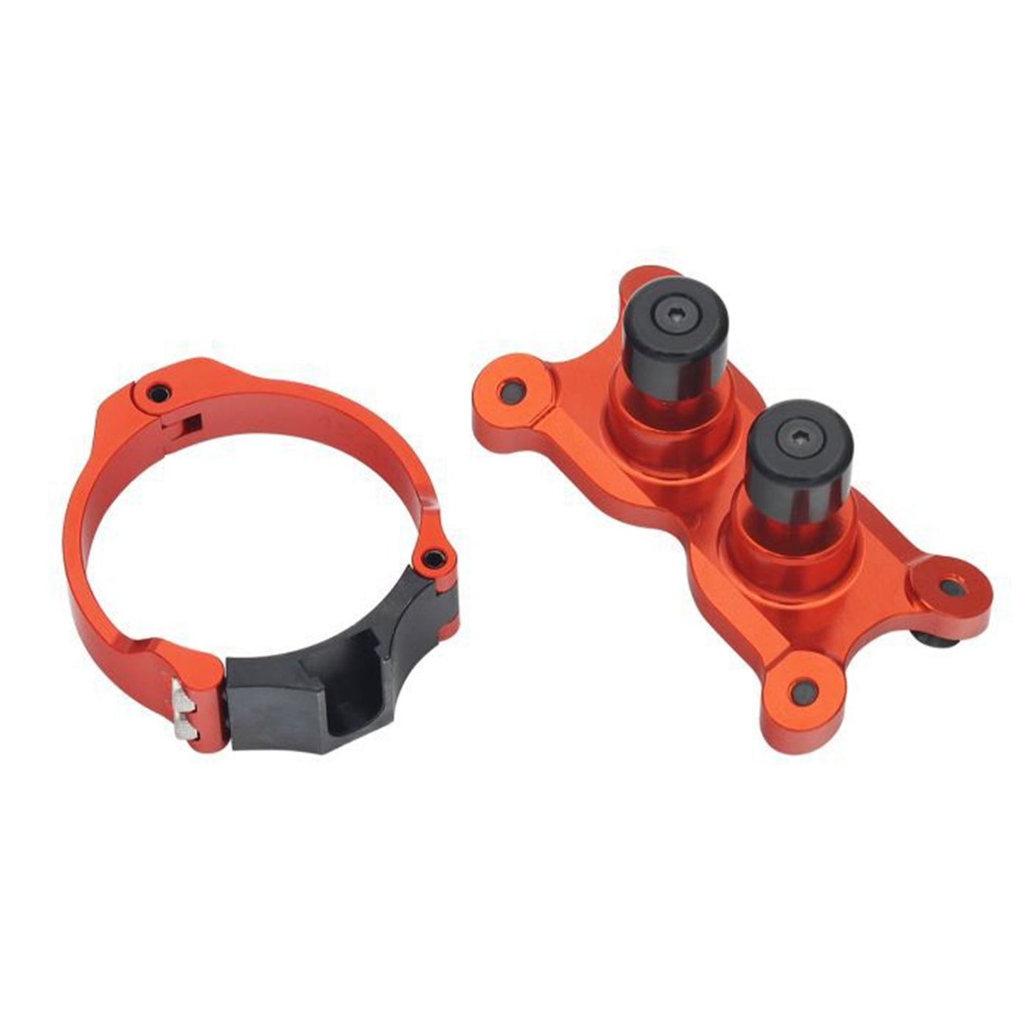 Psychic MX Components Dual Button Launch Controls - Orange - MX-04036 MX-04036_1770929