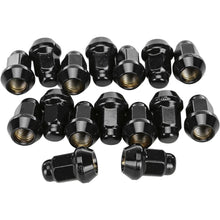 Sedona 16 Pack 12mmX1.25 Tapered Lug Nuts 60' 17mm Head Black RLUG-CS19B_613223