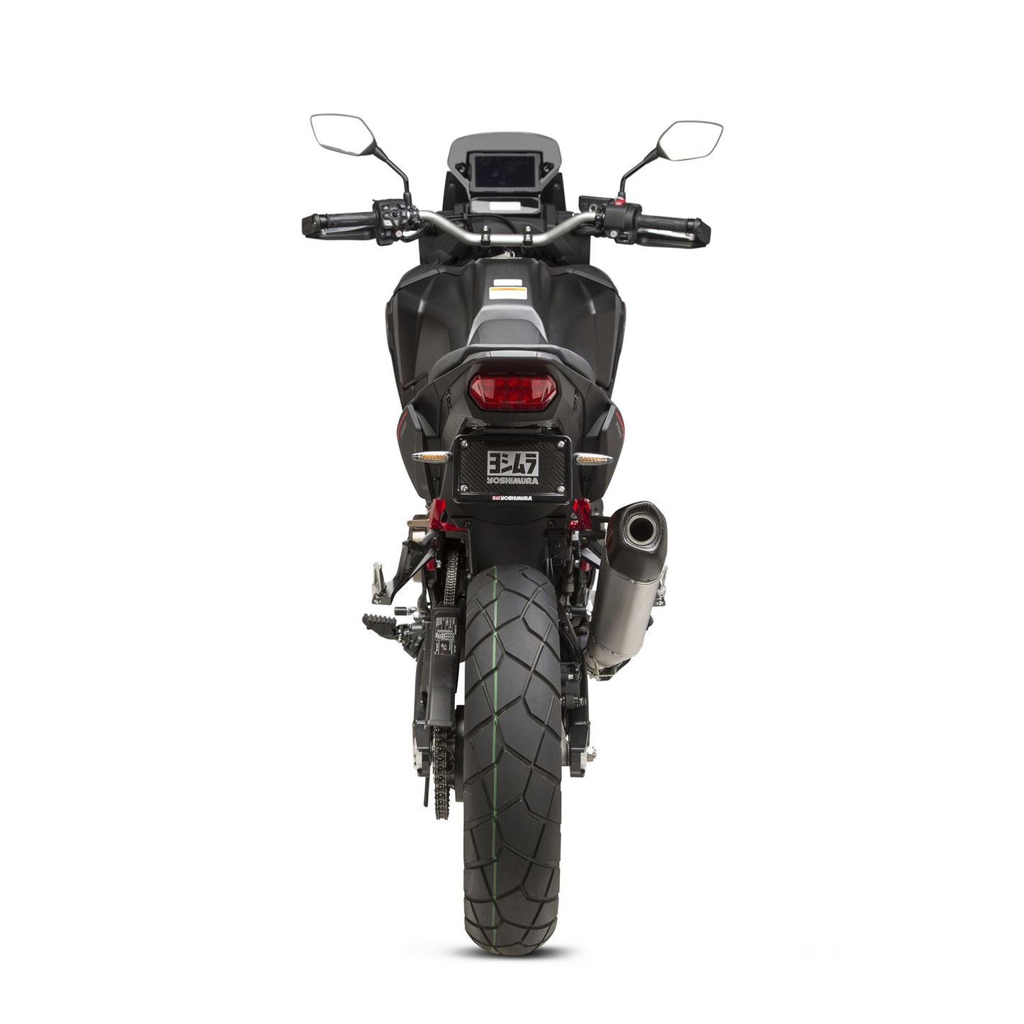 Yoshimura Street Exhaust R-77 Slip-On - Stainless Steel 12401BS520_1010166