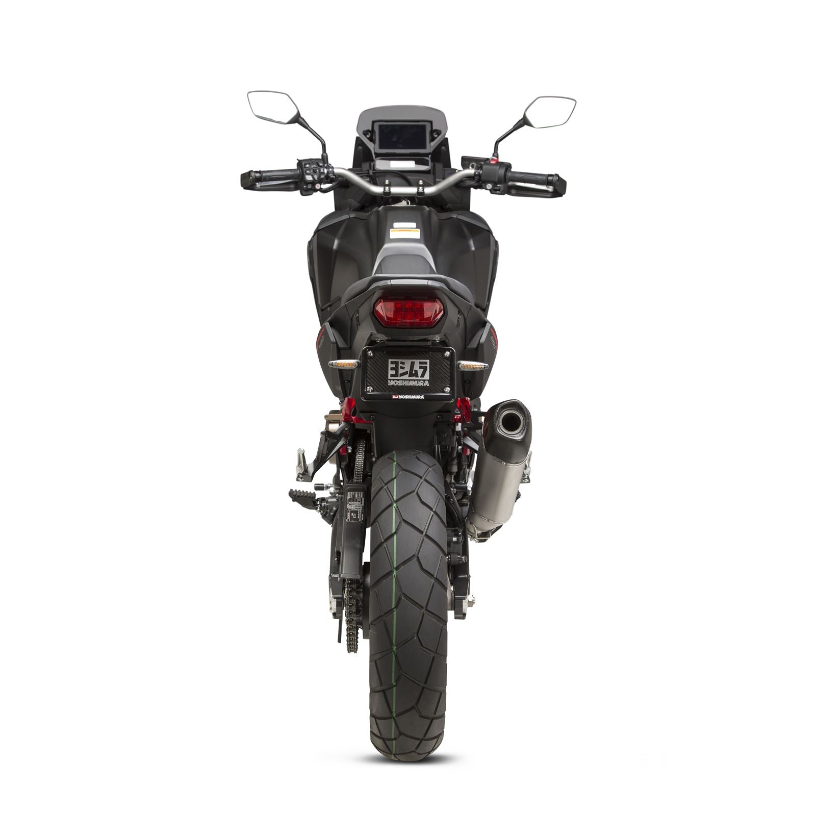 Yoshimura Street Exhaust R-77 Slip-On - Stainless Steel 12401BS520_1010166