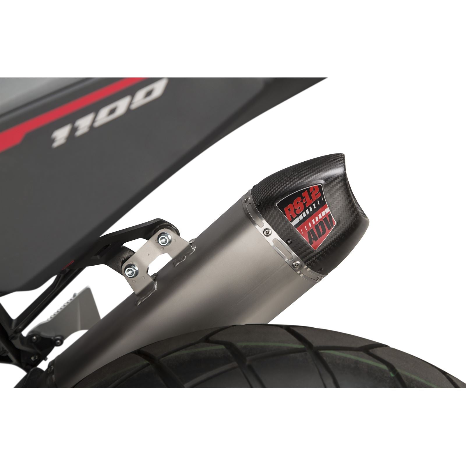 Yoshimura Street Exhaust R-77 Slip-On - Stainless Steel 12401BS520_1010167