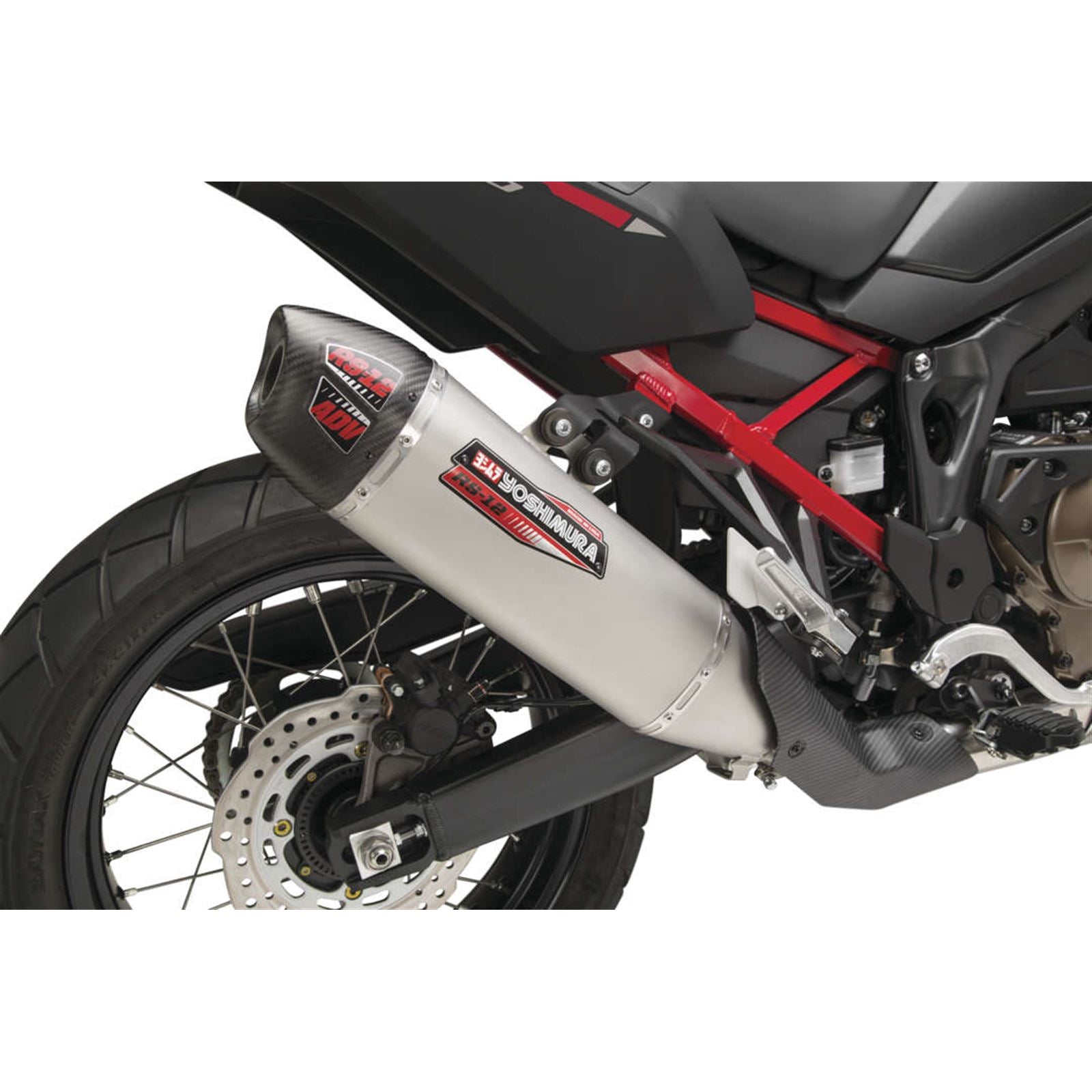 Yoshimura Street Exhaust R-77 Slip-On - Stainless Steel 12401BS520_981518