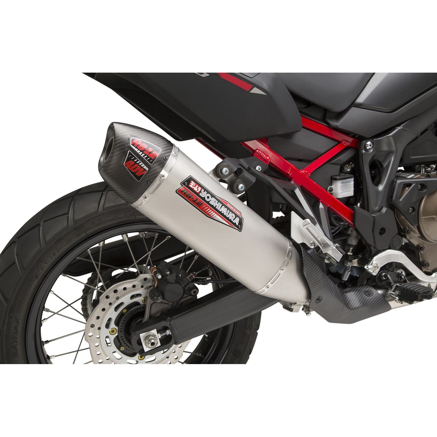 Yoshimura Street Exhaust R-77 Slip-On - Stainless Steel 12401BS520_1010168