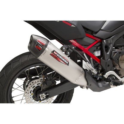 Yoshimura Street Exhaust R-77 Slip-On - Stainless Steel 12401BS520_1010168