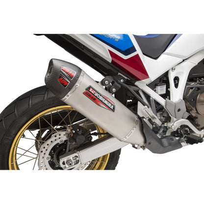 Yoshimura Street Exhaust R-77 Slip-On - Stainless Steel 12401BS520_1010145