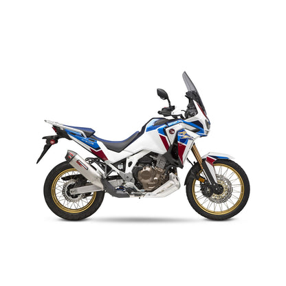 Yoshimura Street Exhaust R-77 Slip-On - Stainless Steel 12401BS520_1010122