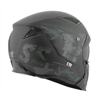 Speed And Strength SS2400 Helmet - Black/Camo - Small OPEN BOX [MPN: TR-124-194]_1891559