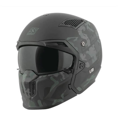 Speed And Strength SS2400 Helmet - Black/Camo - Small OPEN BOX [MPN: TR-124-194]_1891558