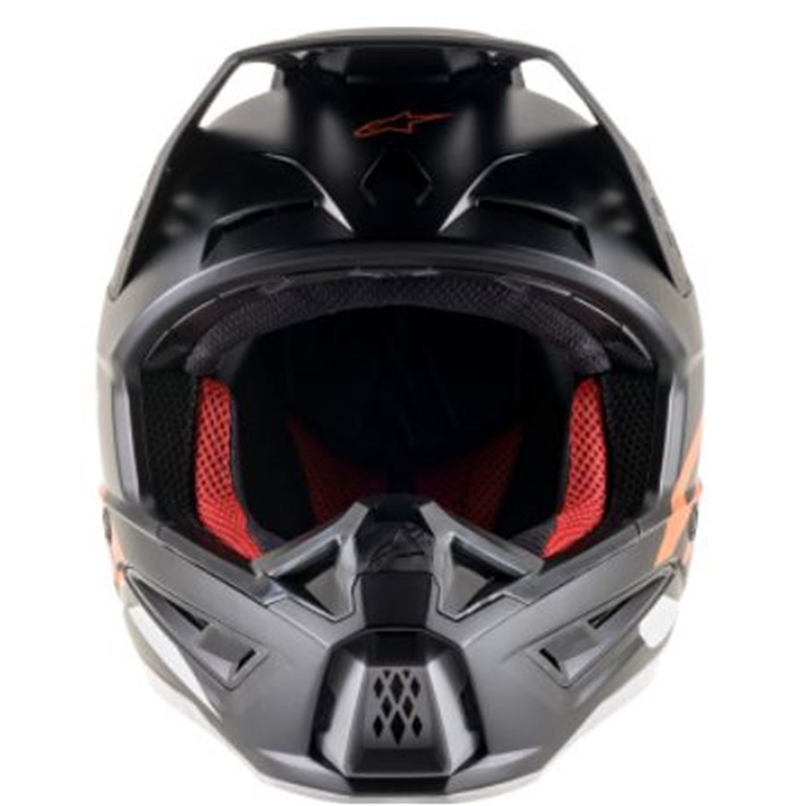 Alpinestars SM5 Compass Helmet Matte Black/Or Fluo 2XL OPEN BOX [MPN: 8303321-1149-2X]_1908671