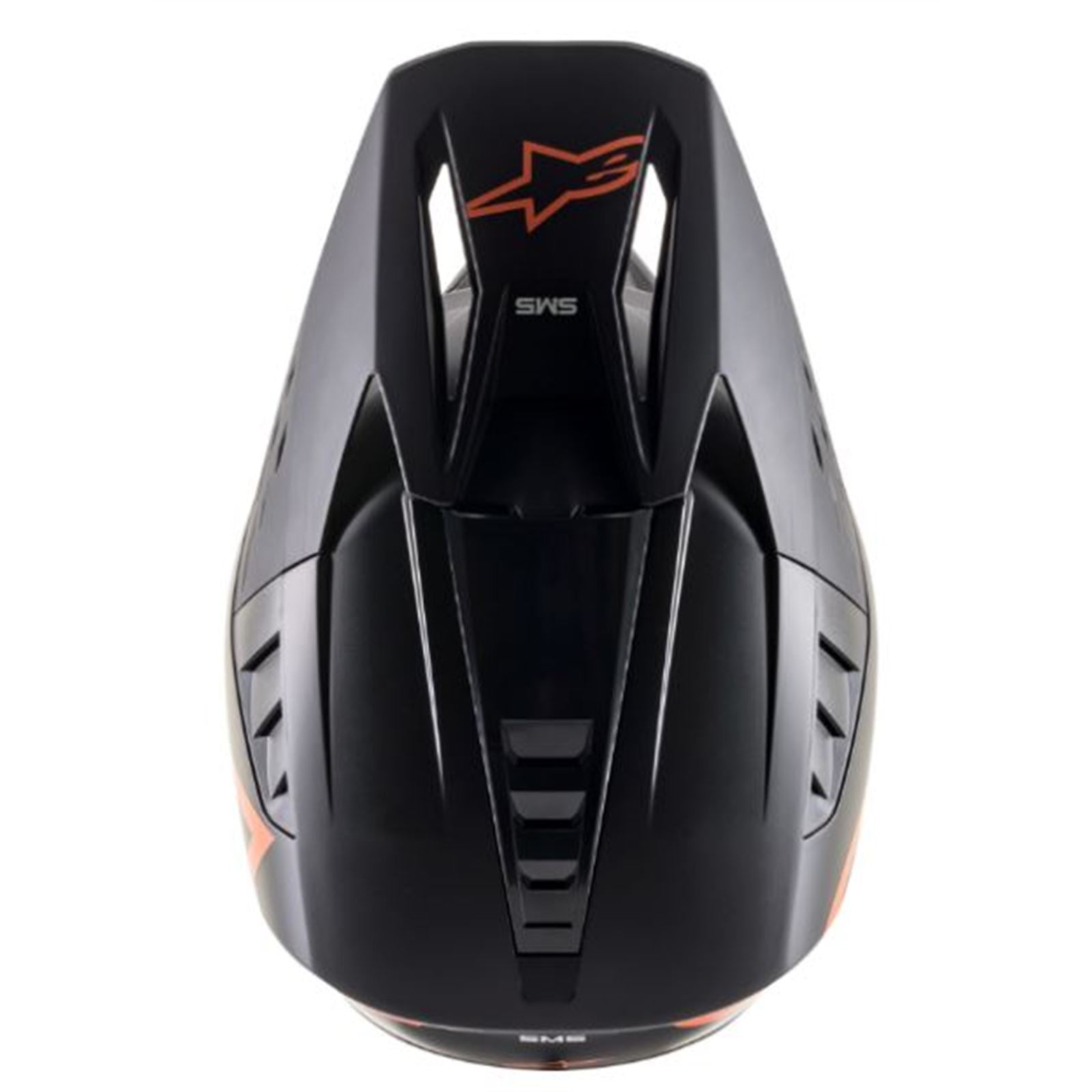 Alpinestars SM5 Compass Helmet Matte Black/Or Fluo 2XL OPEN BOX [MPN: 8303321-1149-2X]_1908672