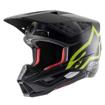 Alpinestars SM5 Compass Helmet - Matte Black/Yellow Fluo - XS [MPN: 8303321-1559-XS]_642423