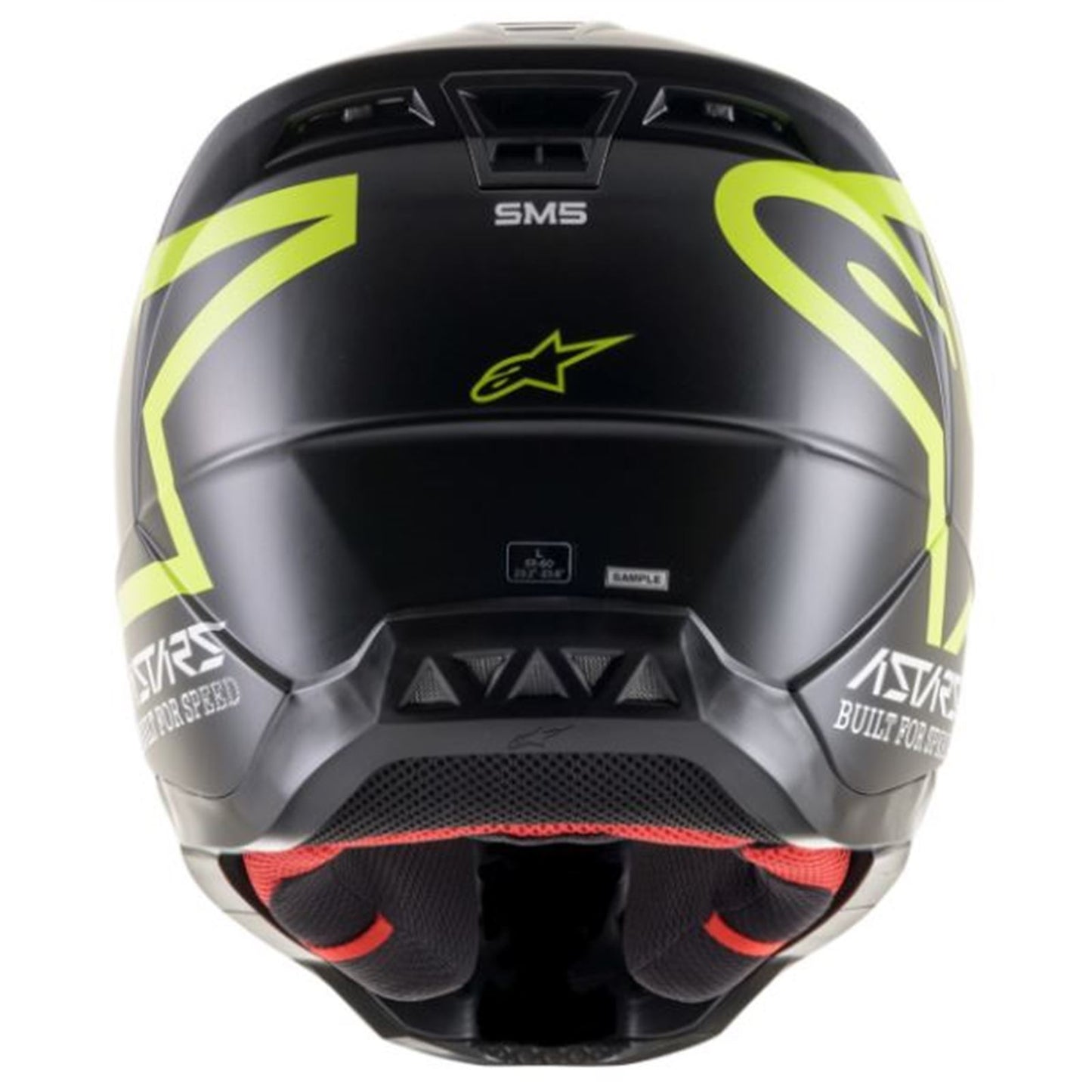 Alpinestars SM5 Compass Helmet - Matte Black/Yellow Fluo - XS [MPN: 8303321-1559-XS]_642420