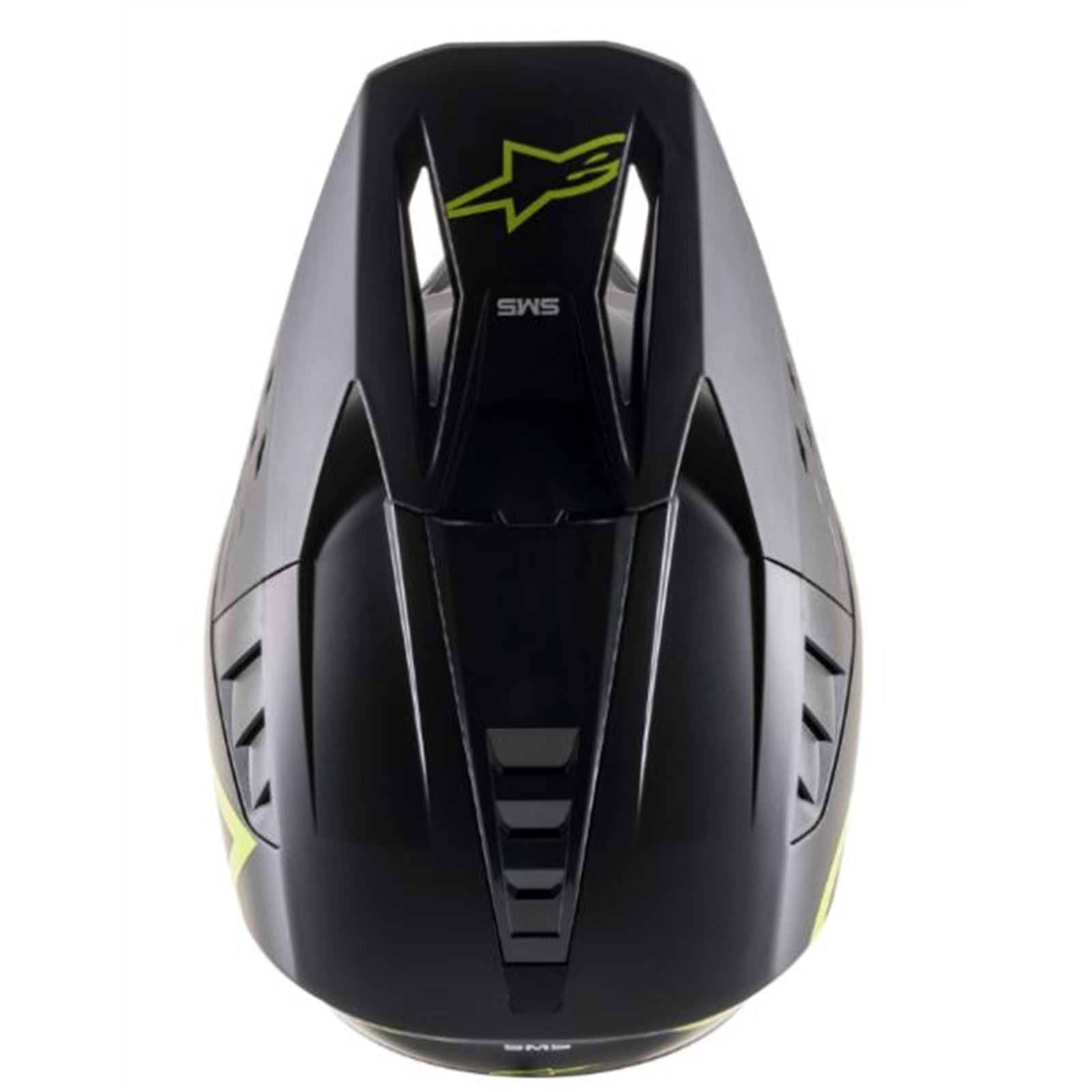 Alpinestars SM5 Compass Helmet - Matte Black/Yellow Fluo - XS [MPN: 8303321-1559-XS]_642419