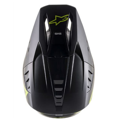 Alpinestars SM5 Compass Helmet - Matte Black/Yellow Fluo - XS [MPN: 8303321-1559-XS]_642419