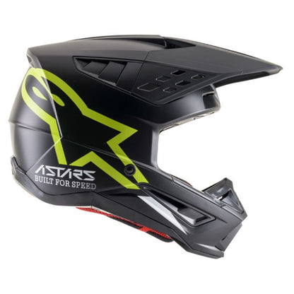 Alpinestars SM5 Compass Helmet - Matte Black/Yellow Fluo - XS [MPN: 8303321-1559-XS]_642418
