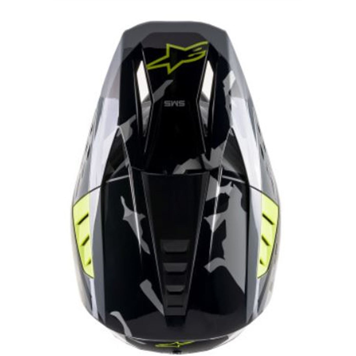 Alpinestars SM5 Rover Helmet - Gray/Yellow - Medium [MPN: 8303921-1592-MD]_642550