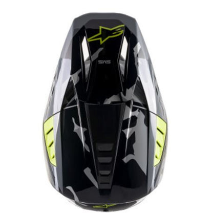 Alpinestars SM5 Rover Helmet - Gray/Yellow - Medium [MPN: 8303921-1592-MD]_642550