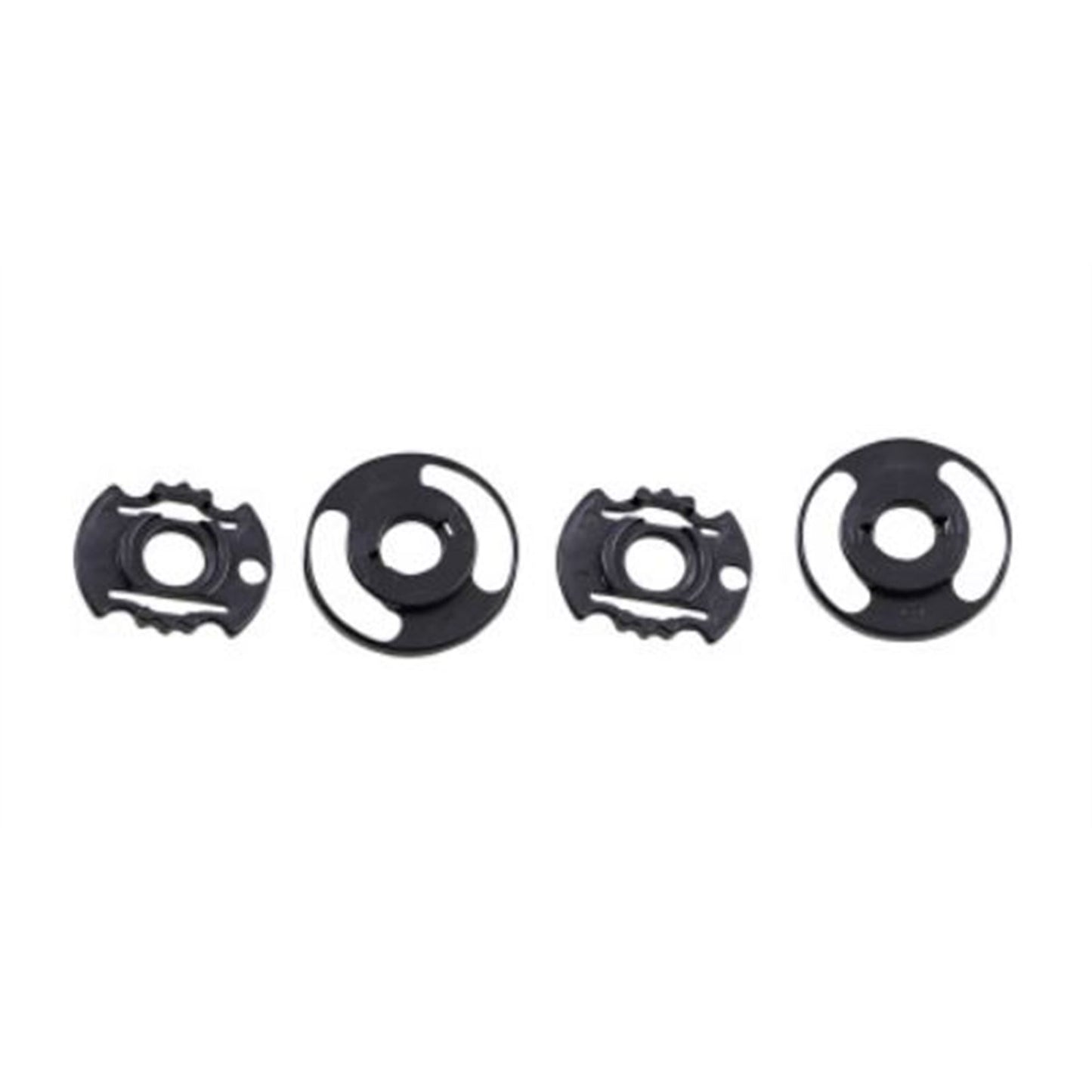 Biltwell Inc. Gringo S/Lane Splitter Base Plate - Gen 2 - Black - Pair 0034-24_677511