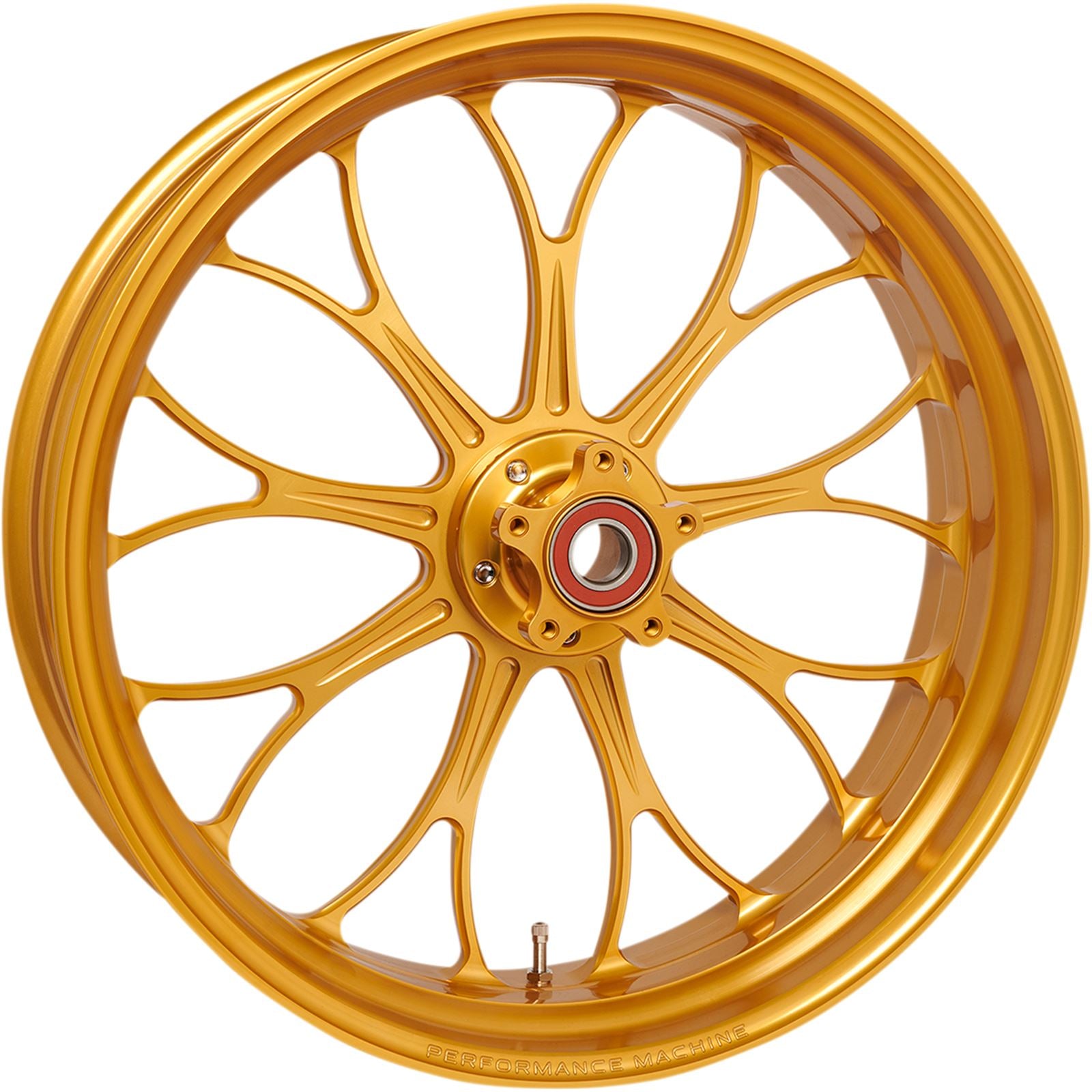 Performance Machine Wheel Revolution Dual Disc Front Gold Ops™ 21"x3.50" 12027106RVNJAPG_1047223