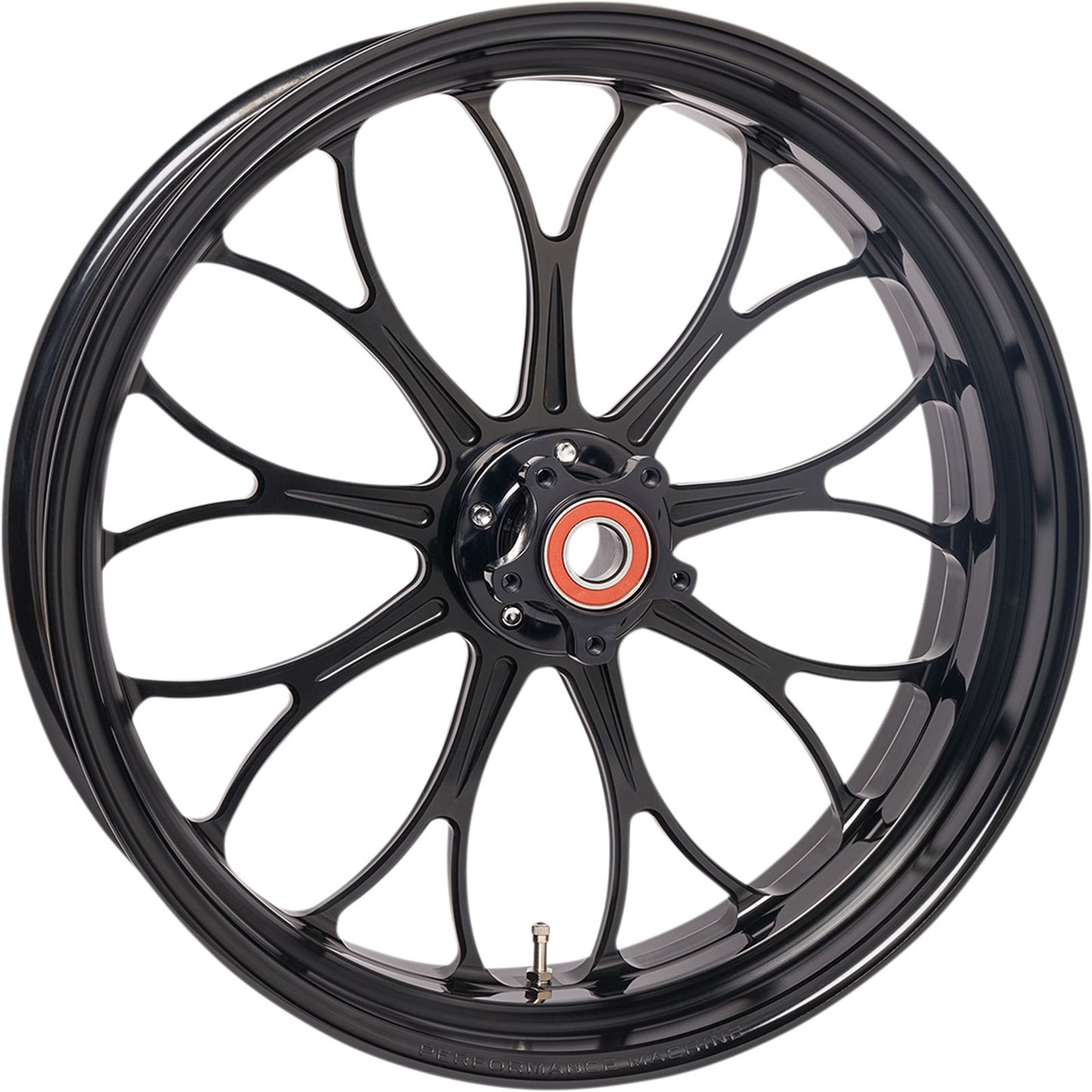 Performance Machine Wheel Revolution Dual Disc Front Black Ops™ 21"x3.50" 12047106RVNJAPB_1047224