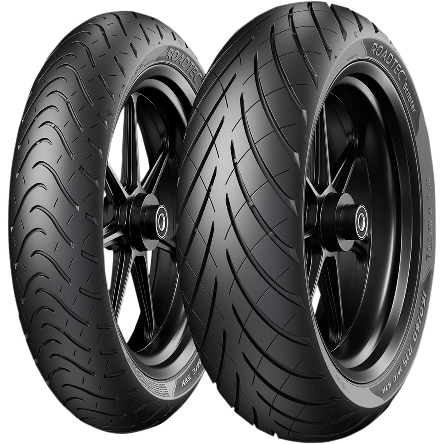 Metzeler Roadtec™ Scooter Tire - Front/Rear - 100/80-10 - 53L [MPN: 3844500]_1047468