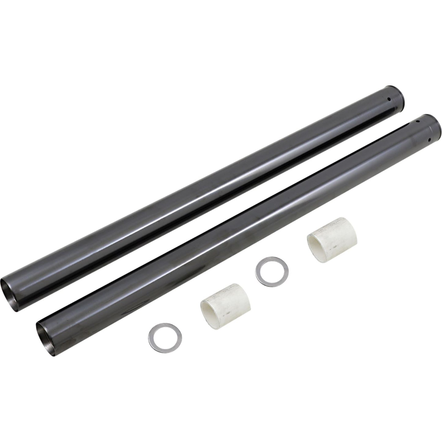 Custom Cycle Black Diamond-Like Fork Tubes -  49 mm - 27.50" Length [MPN: T2014DL]_1138804