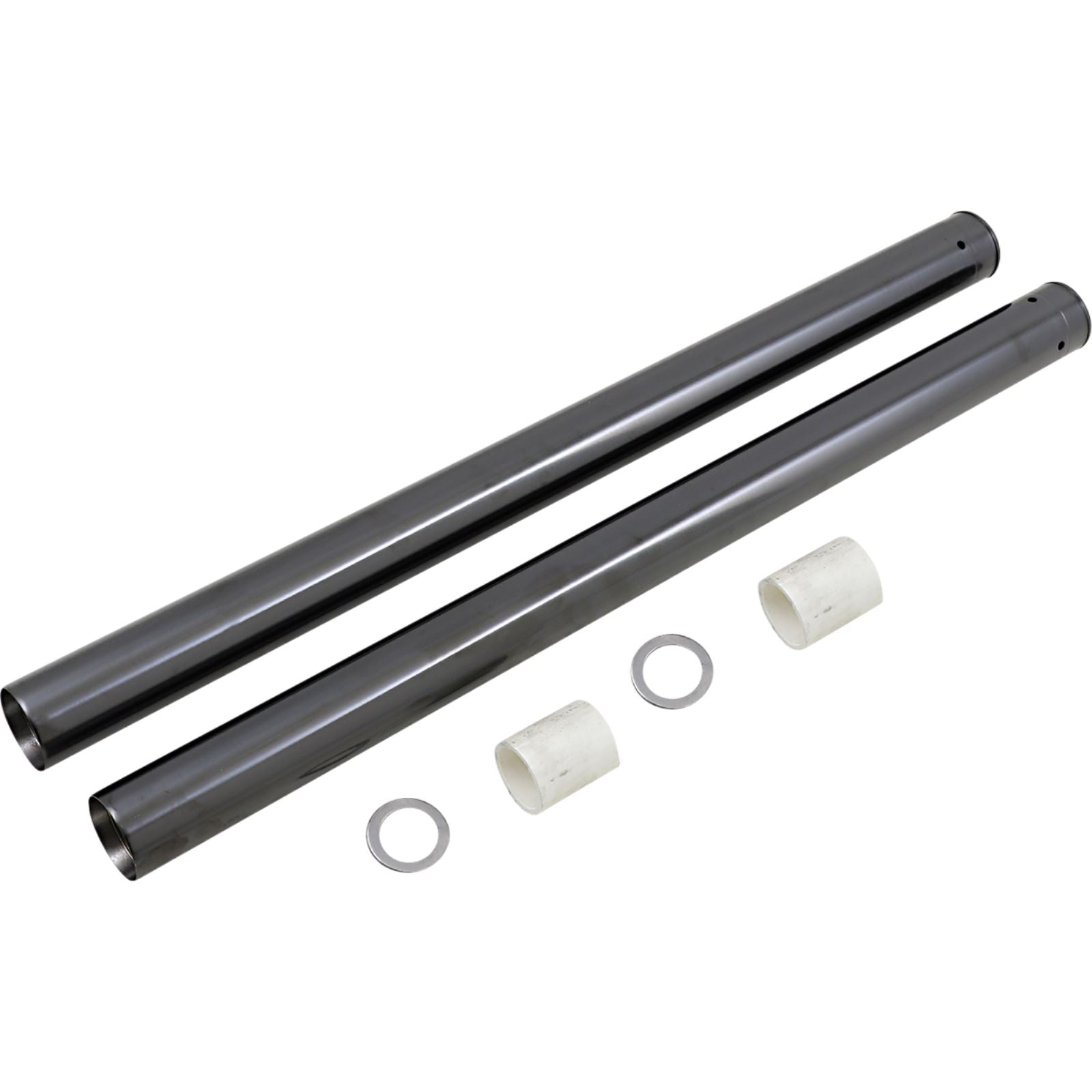 Custom Cycle Black Diamond-Like Fork Tubes -  49 mm - 27.50" Length [MPN: T2014DL]_1138804