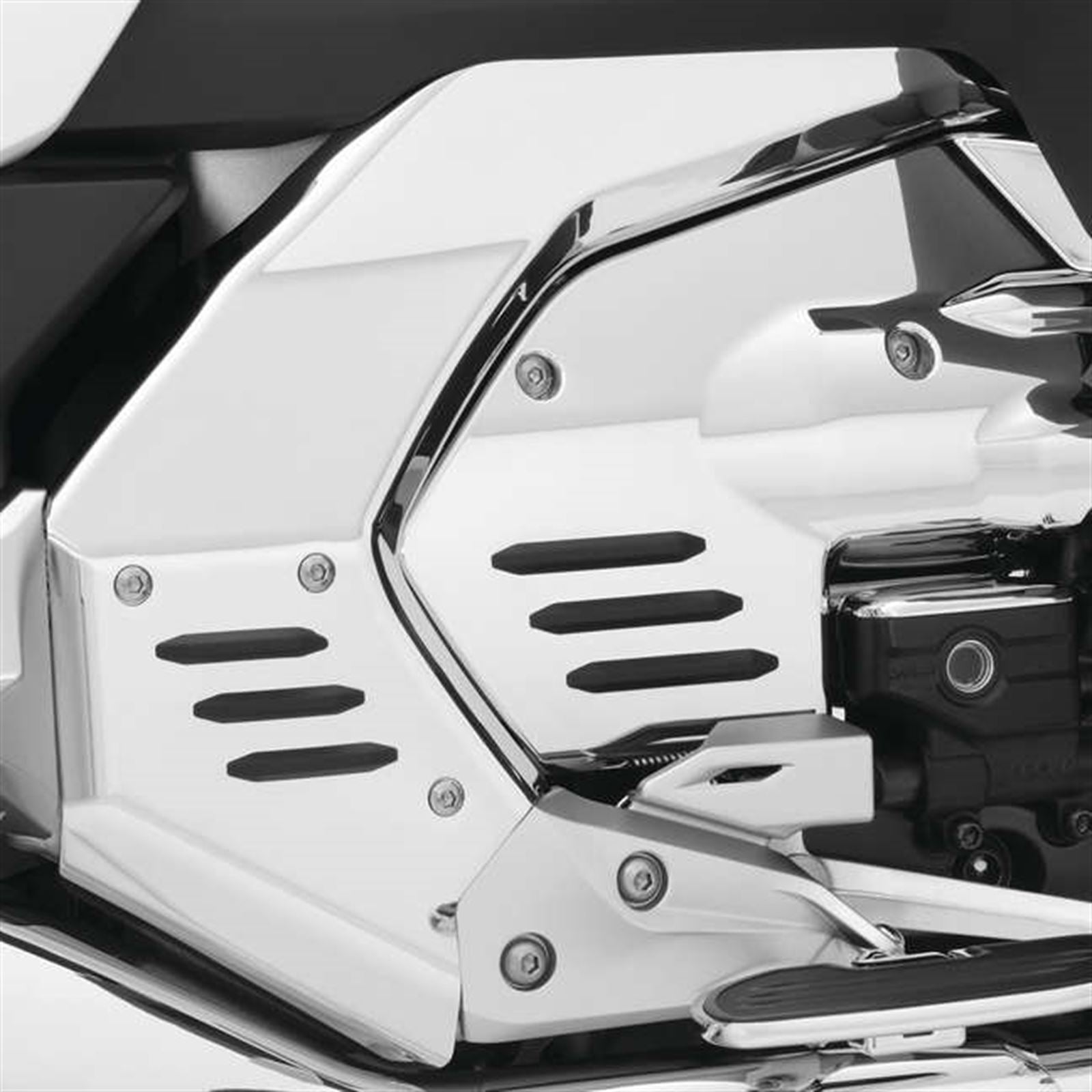 Show Chrome Frame Covers for GL1800 Gold Wing 52-962_981833