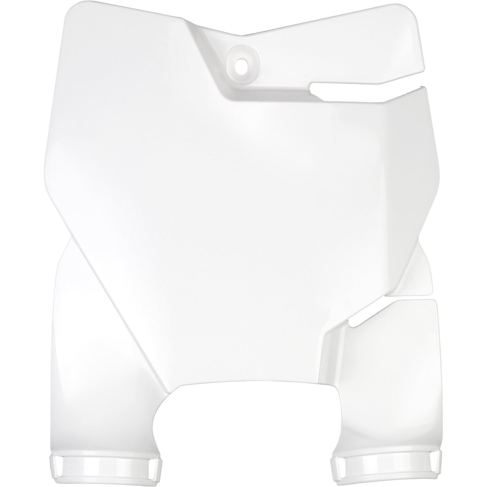 UFO Plastics Stadium Number Plate - White for KTM [MPN: KT05000-047]_1047377