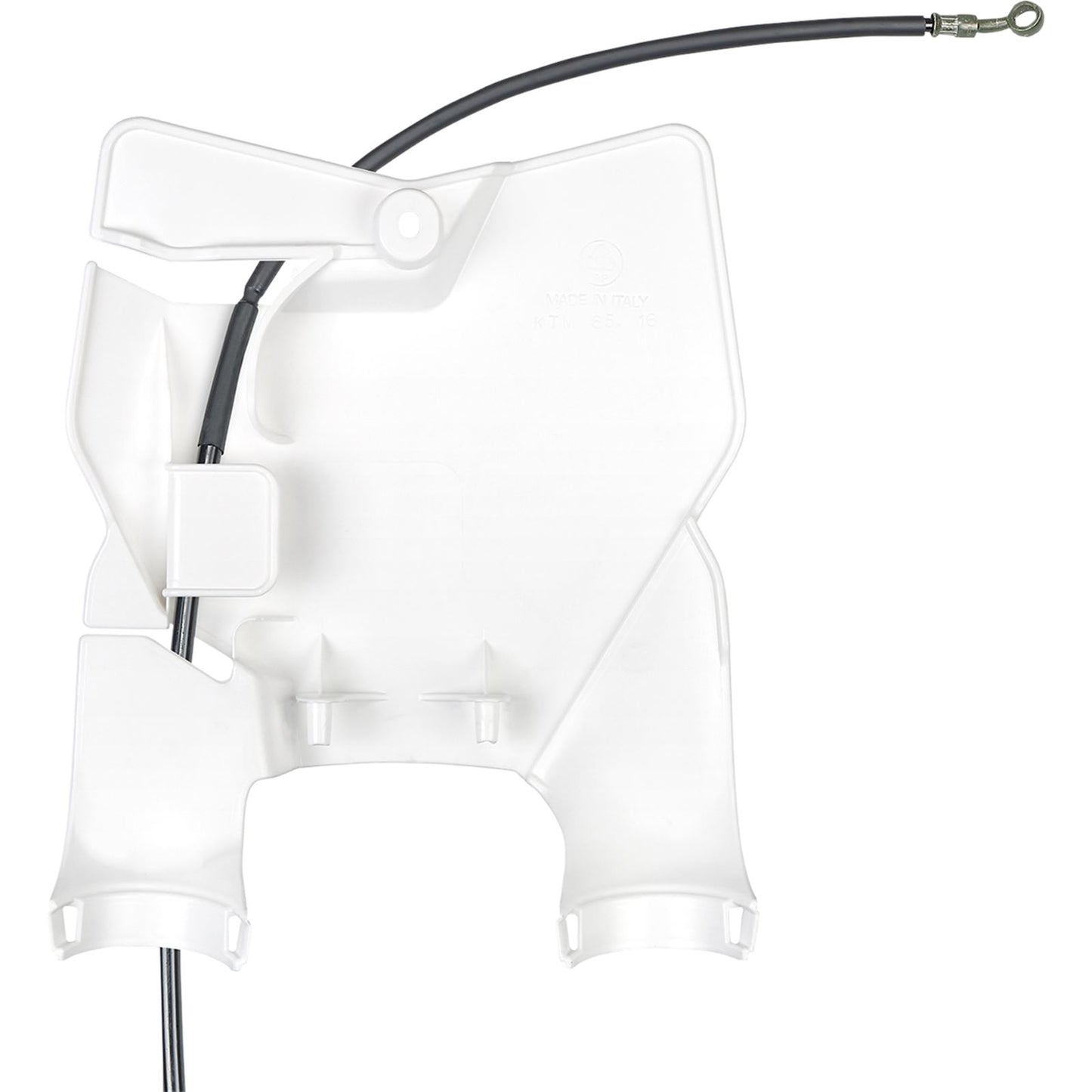 UFO Plastics Stadium Number Plate - White for KTM [MPN: KT05000-047]_1047378