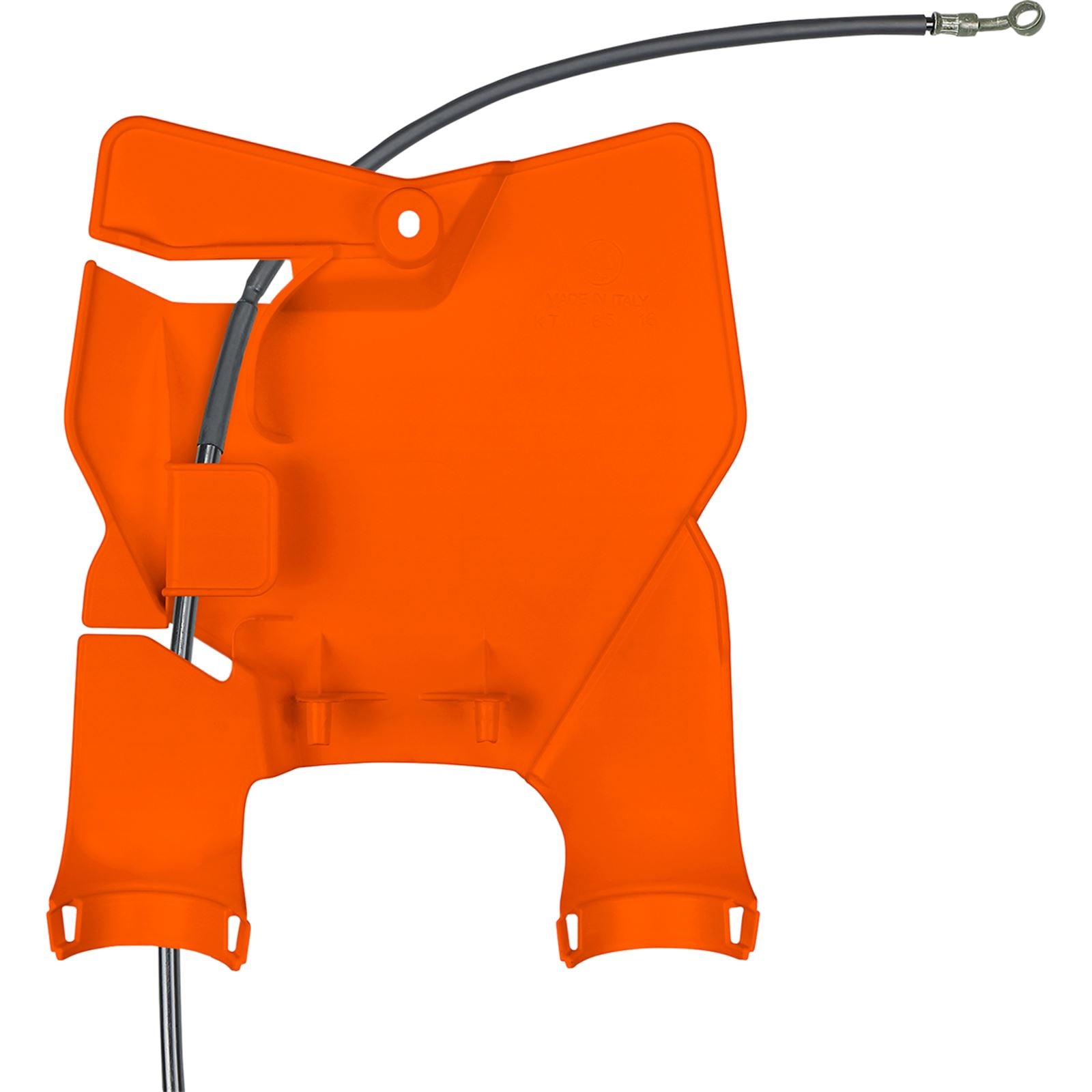 UFO Plastics Stadium Number Plate - Orange for KTM [MPN: KT05000-127]_1047379