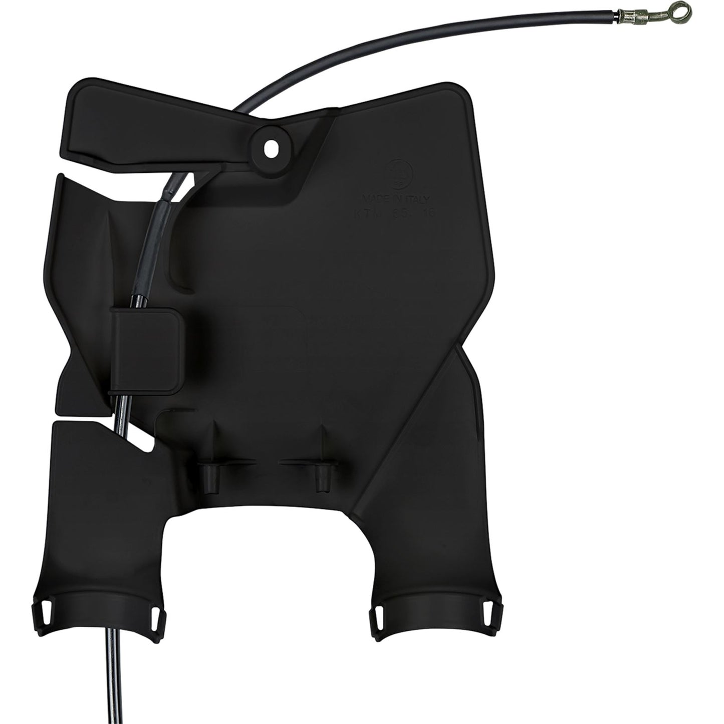 UFO Plastics Stadium Number Plate - Black for KTM [MPN: KT04099-001]_1047385