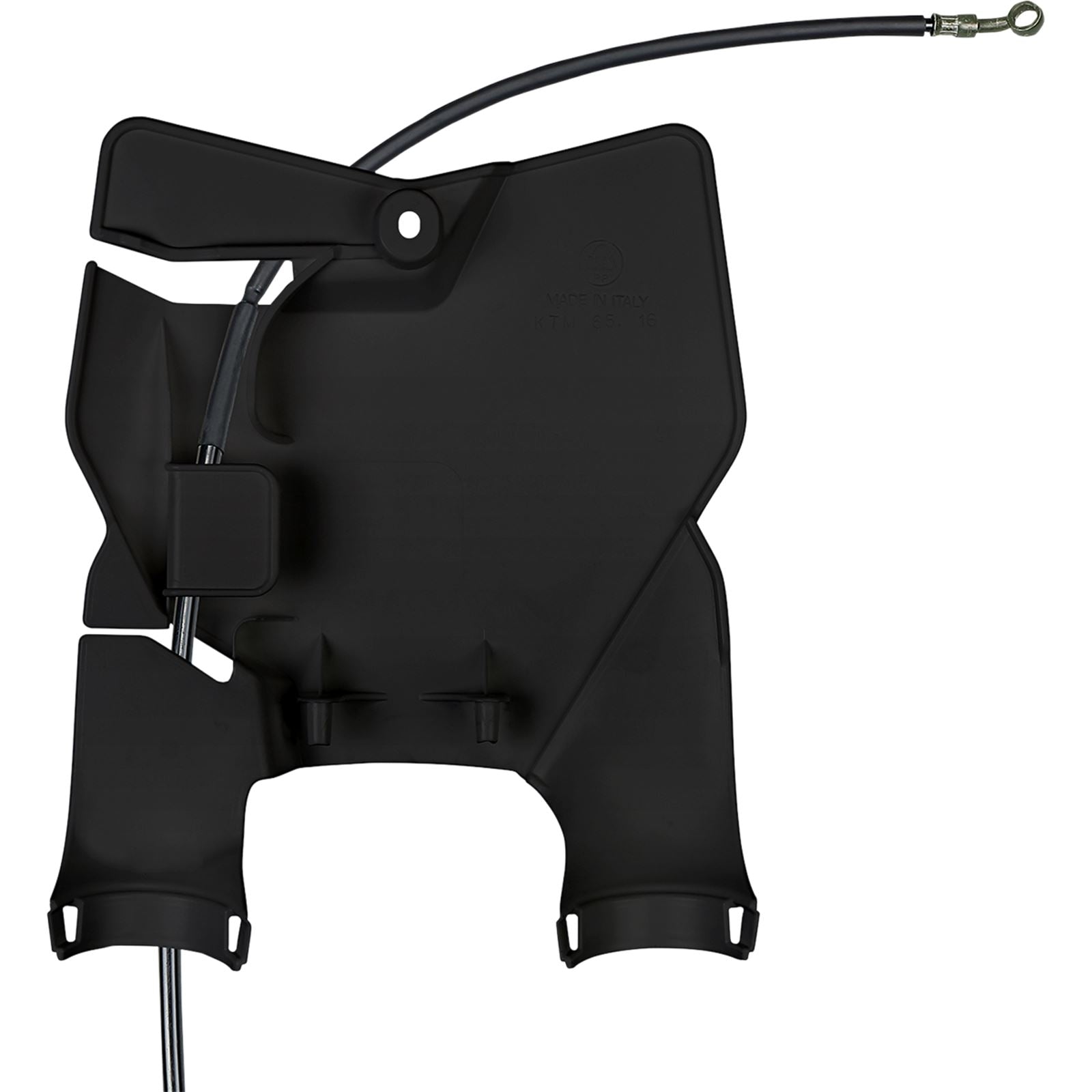 UFO Plastics Stadium Number Plate - Black for KTM [MPN: KT04099-001]_1047385