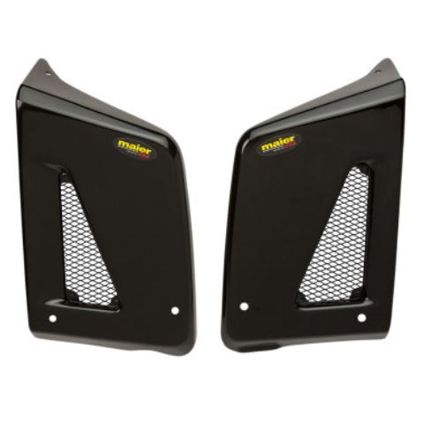 Maier Radiator Scoops - KLR - Black 578100_641947